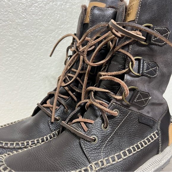 Timberland Hookset Tall Men’s Brown Leather Boots 74199 Size 12 main image 14